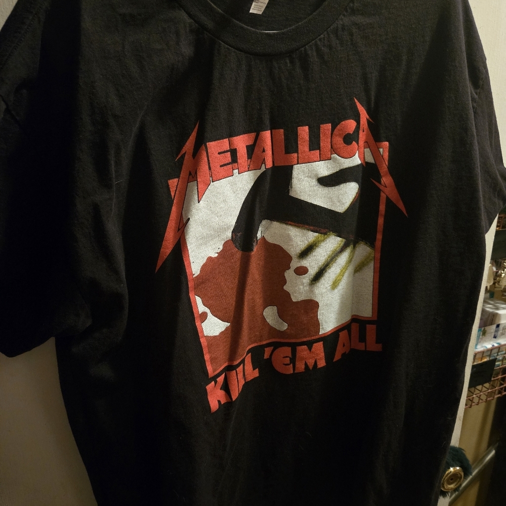 VTG Metallica Black Kill Em All Graphic T-Shirt